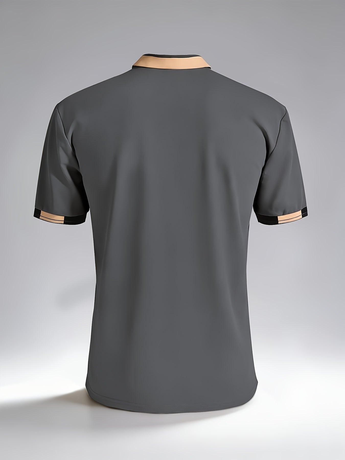 Men's Polo Shirt, Milano Print, Breathable Casual