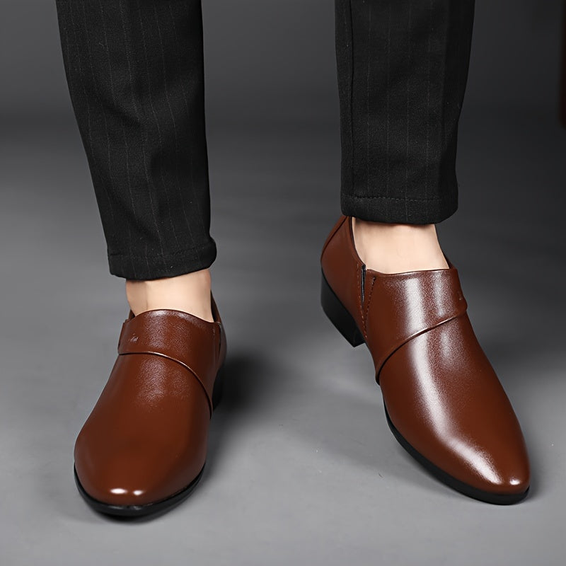 Men's Pointed-Toe Dress Loafers, Business Casual