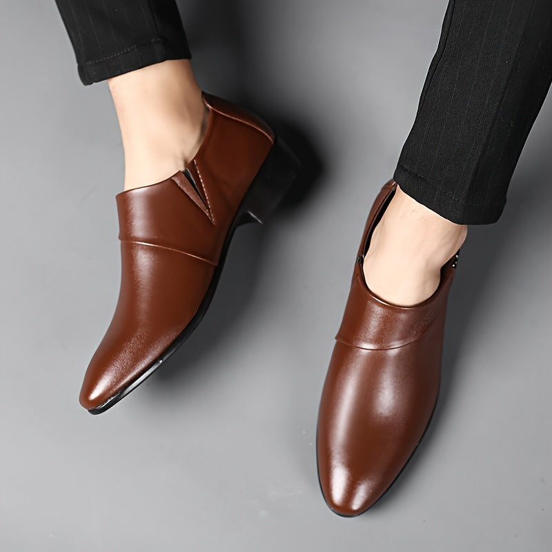 Men's Pointed-Toe Dress Loafers, Business Casual