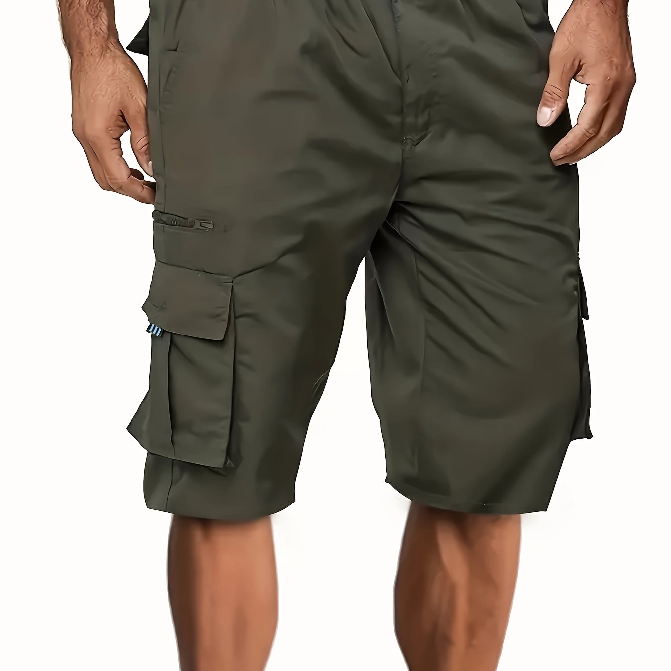 Men's Cargo Shorts, Straight-Leg, Outdoor Casual