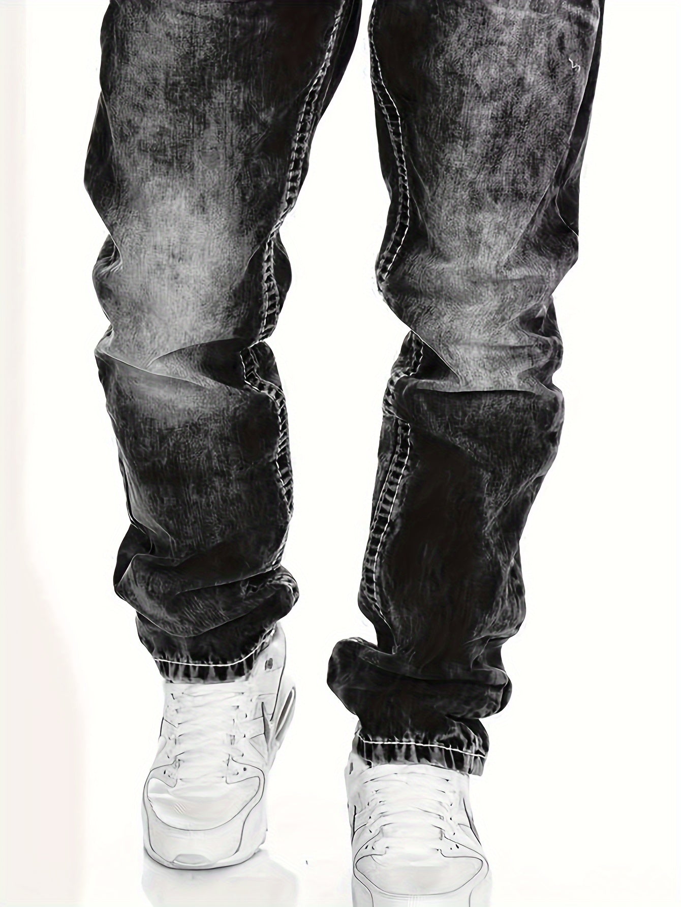 Men's Jeans, Vintage Wash, Slim Straight-Leg