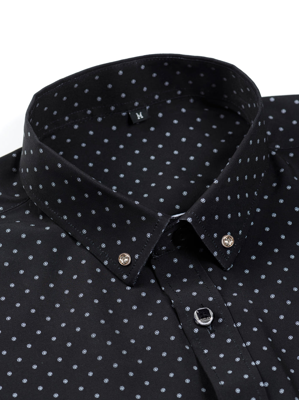 Men's Long-Sleeve Shirt, Floral, Business Formal
