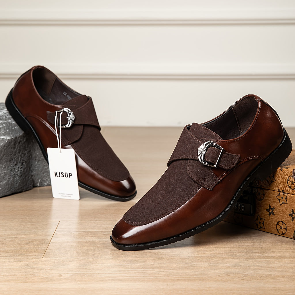 Men's Pointed-Toe Dress Loafers, Oxford Style