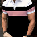 Men's Polo Shirt, Stand-Up Collar, Breathable