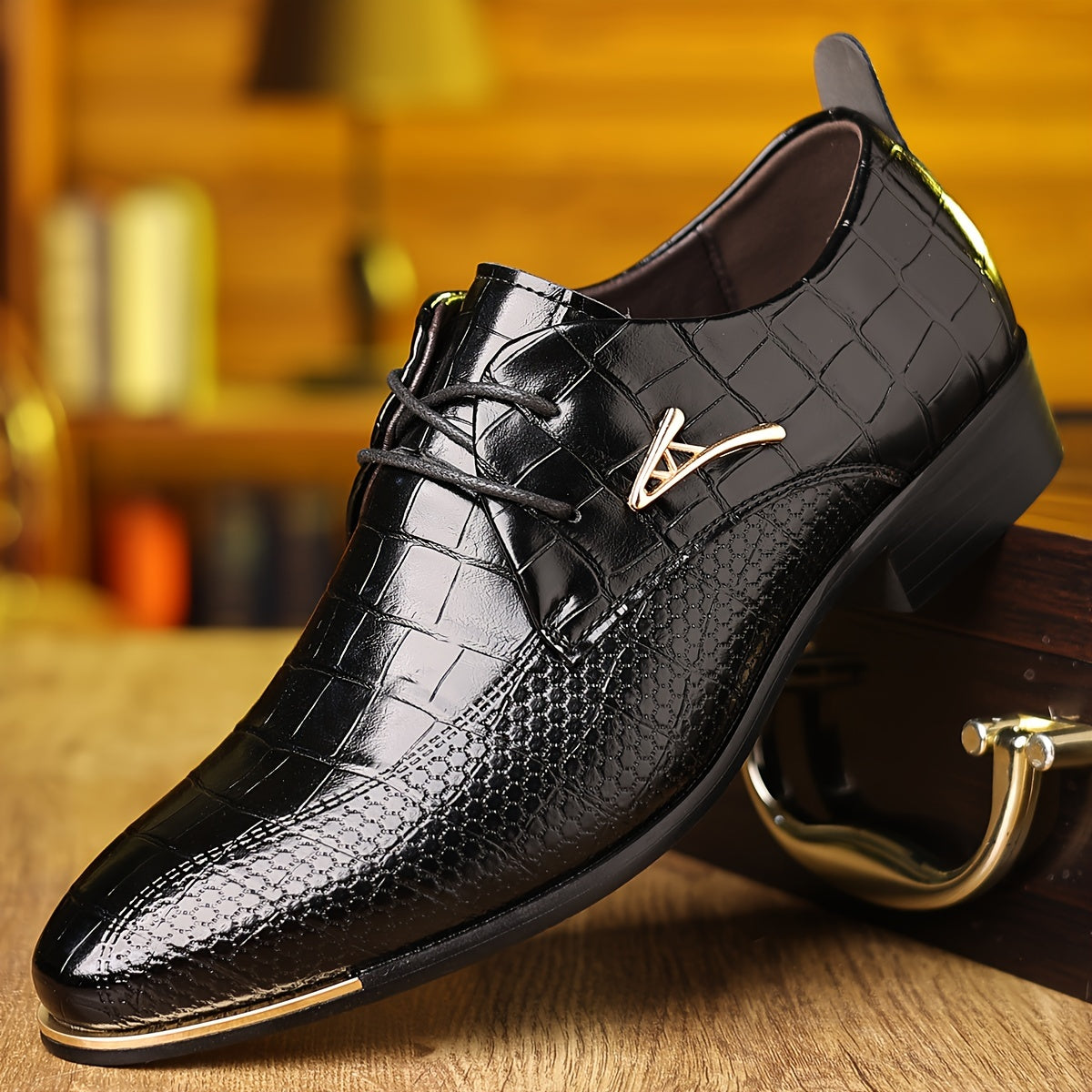 Men's Pointed-Toe Dress Loafers, Slip-On