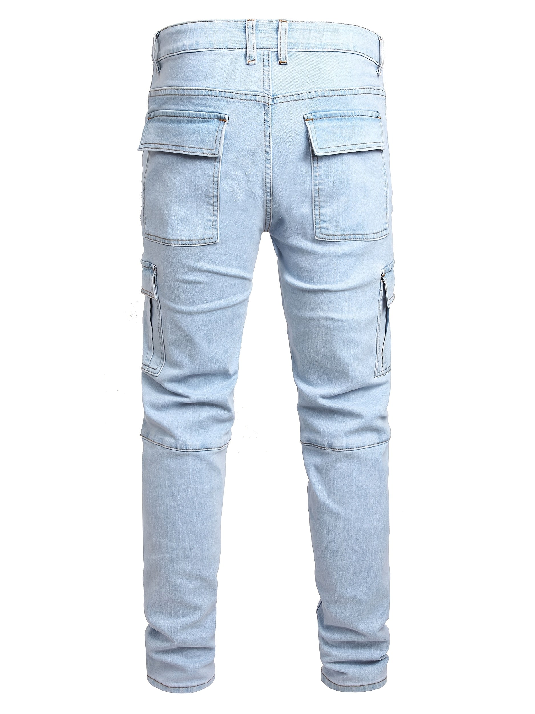 Men's Jeans, Ripped, Stretch Slim Fit