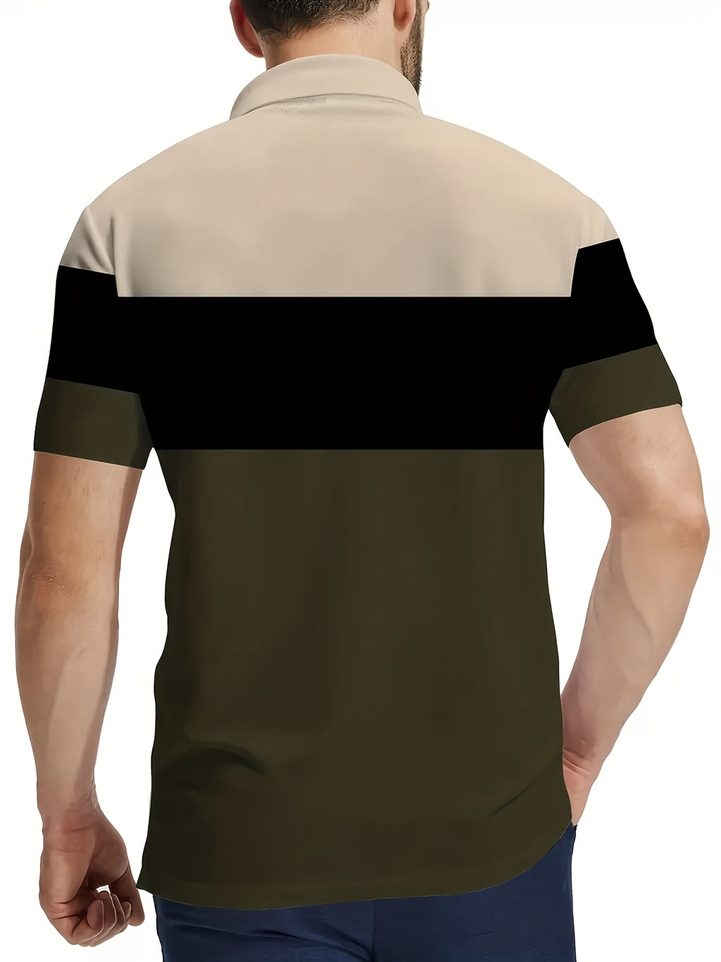 Men's Polo Shirt, Short-Sleeve, Versatile Casual