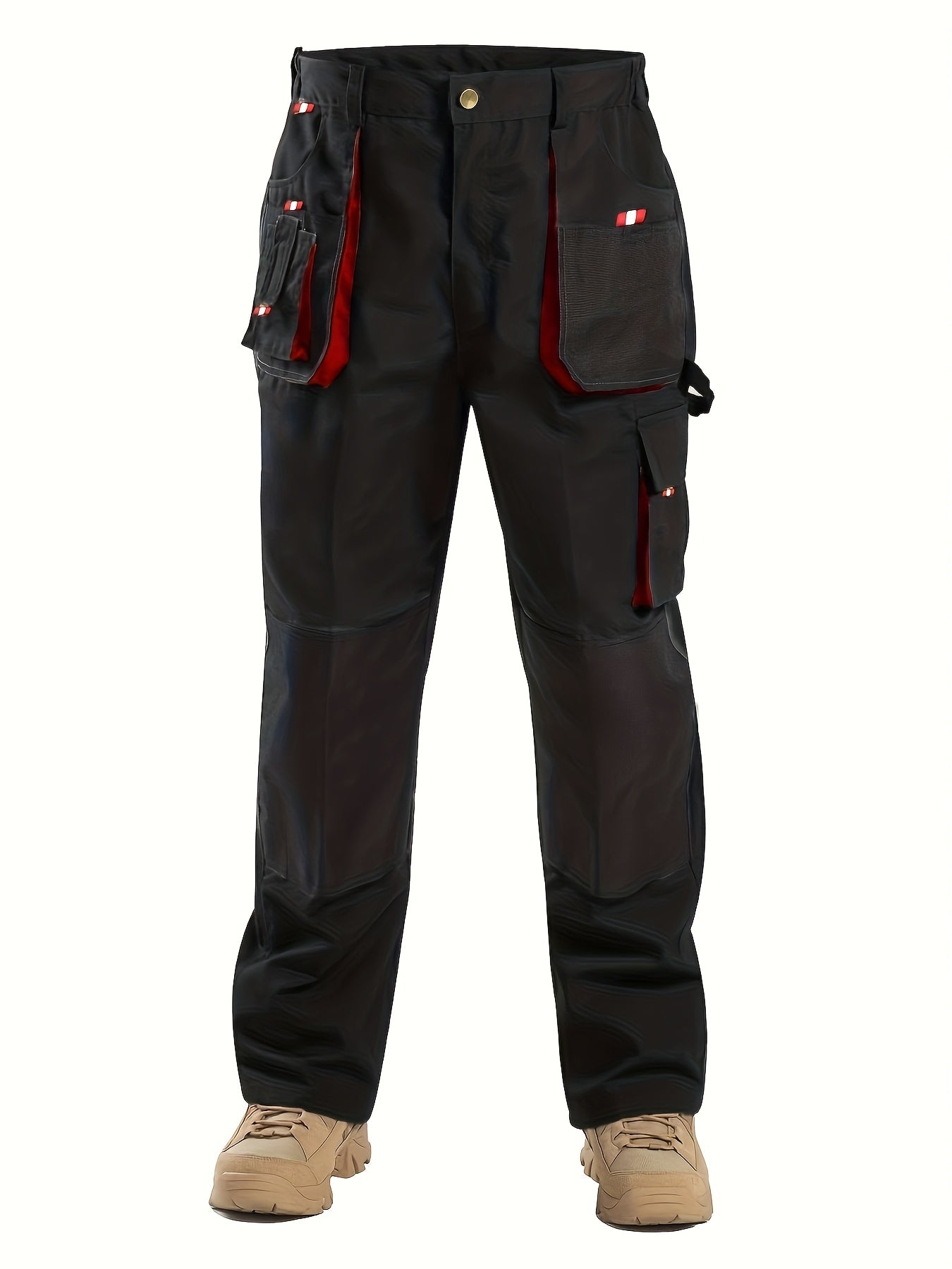 Men's Work Pants, Multi-Pocket, Heavy-Duty Utility