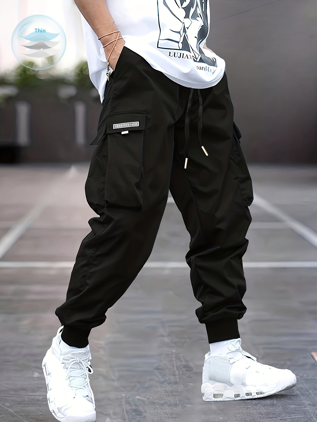 Men's Cargo Pants, Multi-Pocket, Casual Utility
