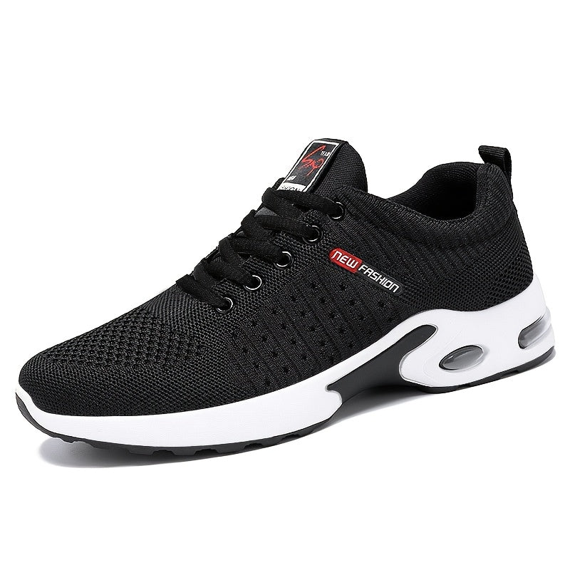 Men's Athletic Running Shoes, Breathable Lightweight