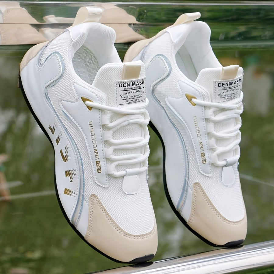 Men's Fashion Sneakers, Lace-Up Low-Top