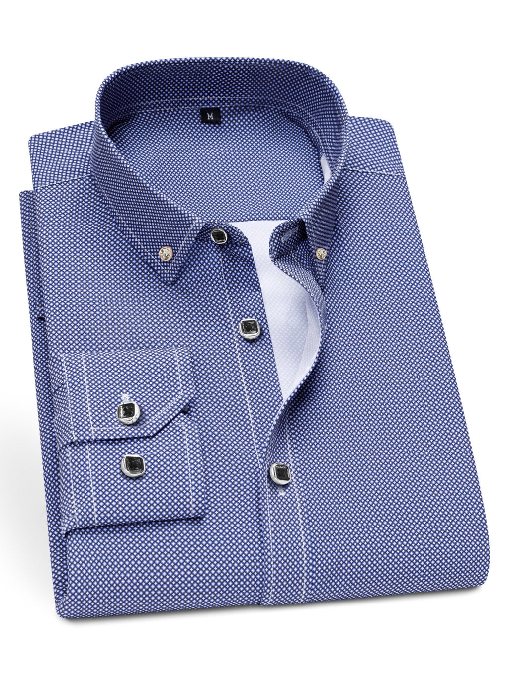 Men's Long-Sleeve Shirt, Floral, Business Formal