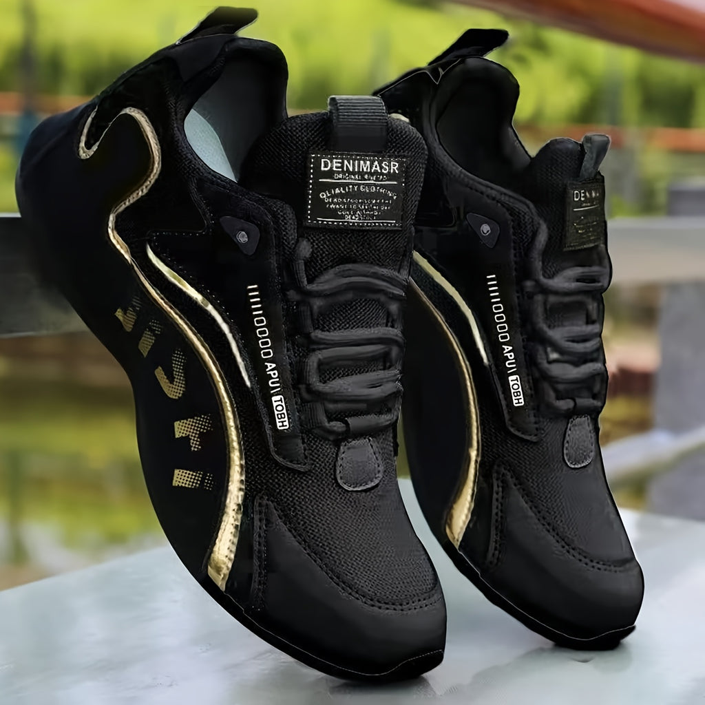 Men's Fashion Sneakers, Lace-Up Low-Top