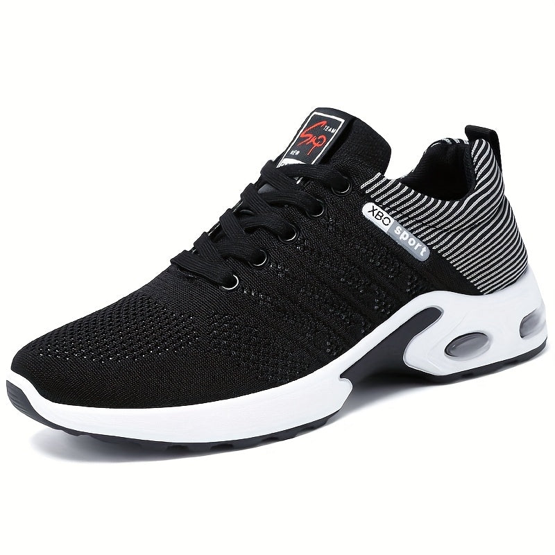 Men's Athletic Running Shoes, Breathable Lightweight