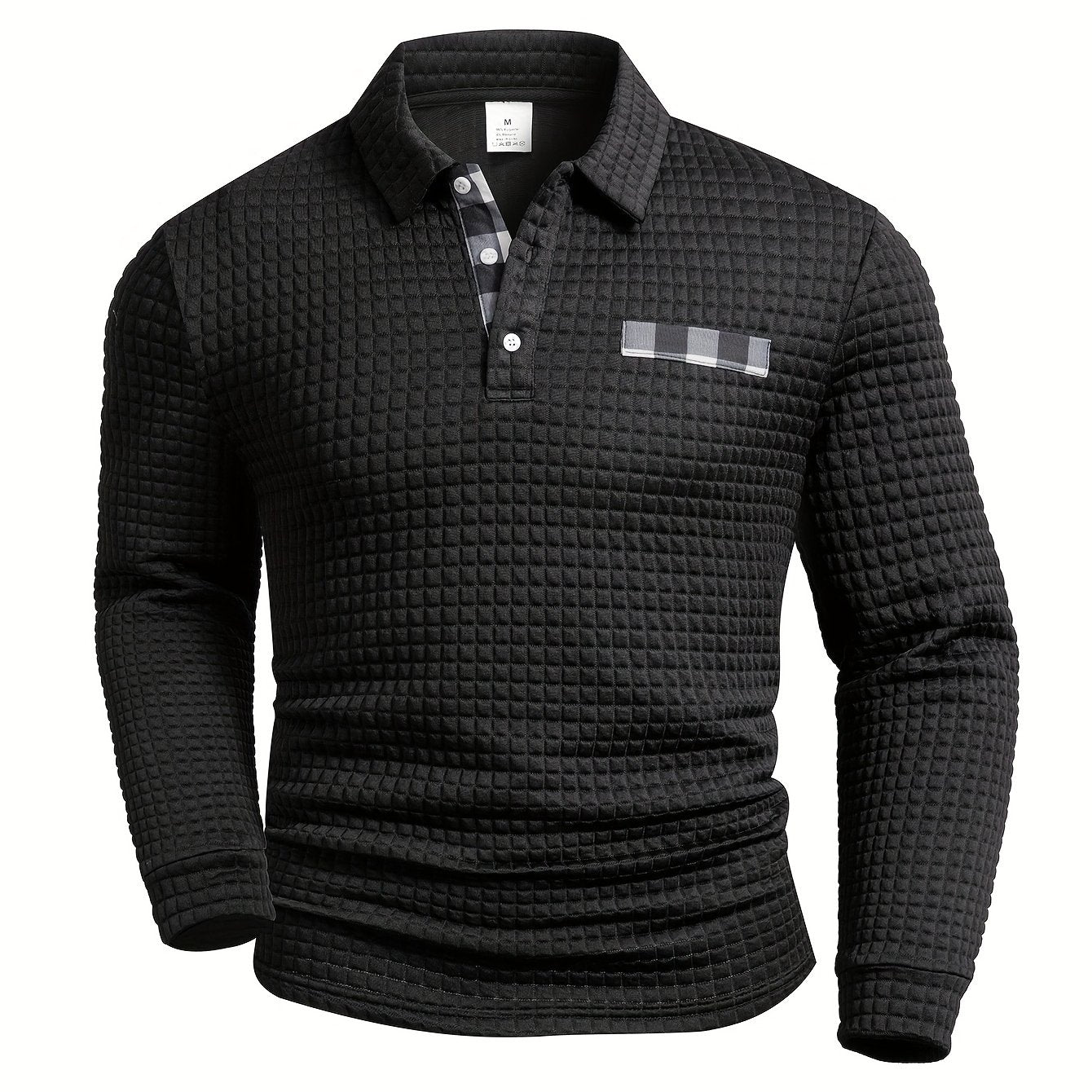 Men's Plaid Flannel Shirt, Long-Sleeve, Brushed