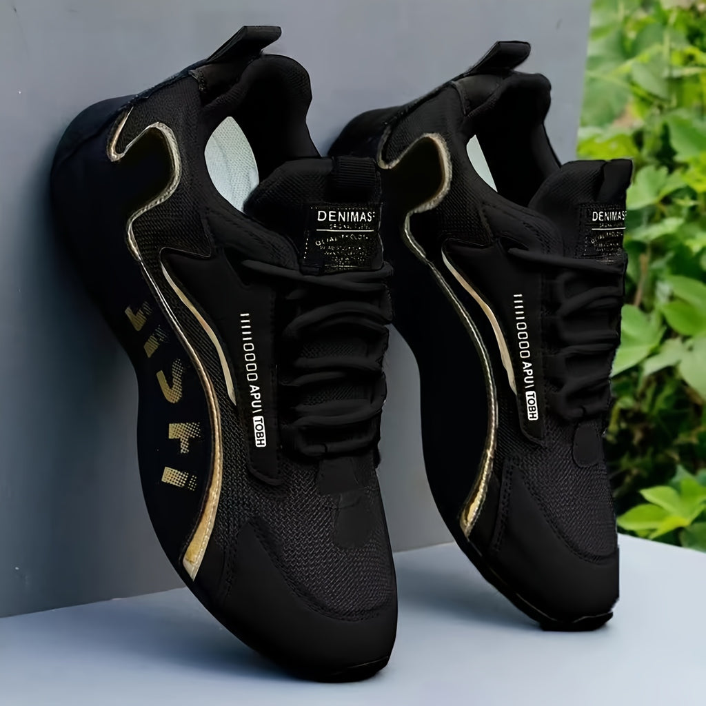 Men's Fashion Sneakers, Lace-Up Low-Top