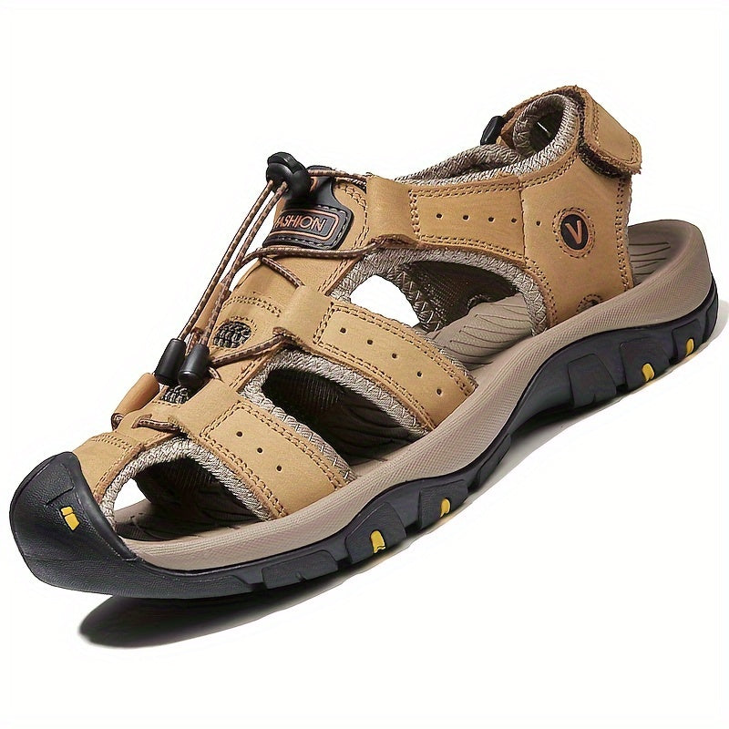 Men's Adjustable-Strap Sandals, Vintage Outdoor