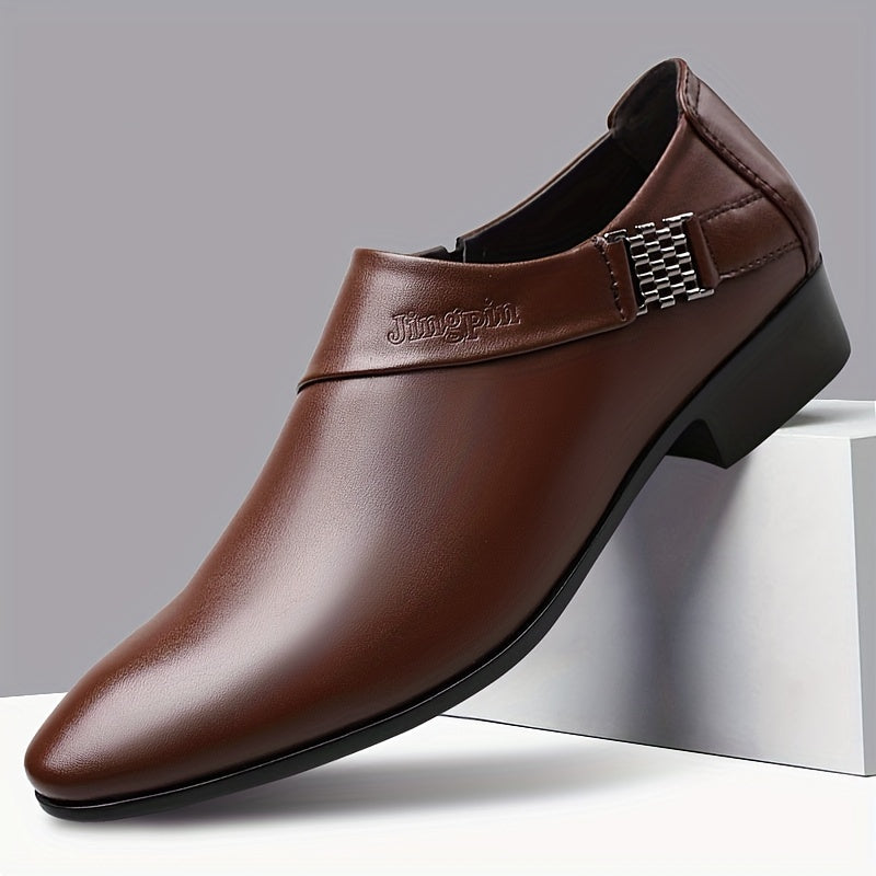 Men's Pointed-Toe Dress Loafers, Business Casual