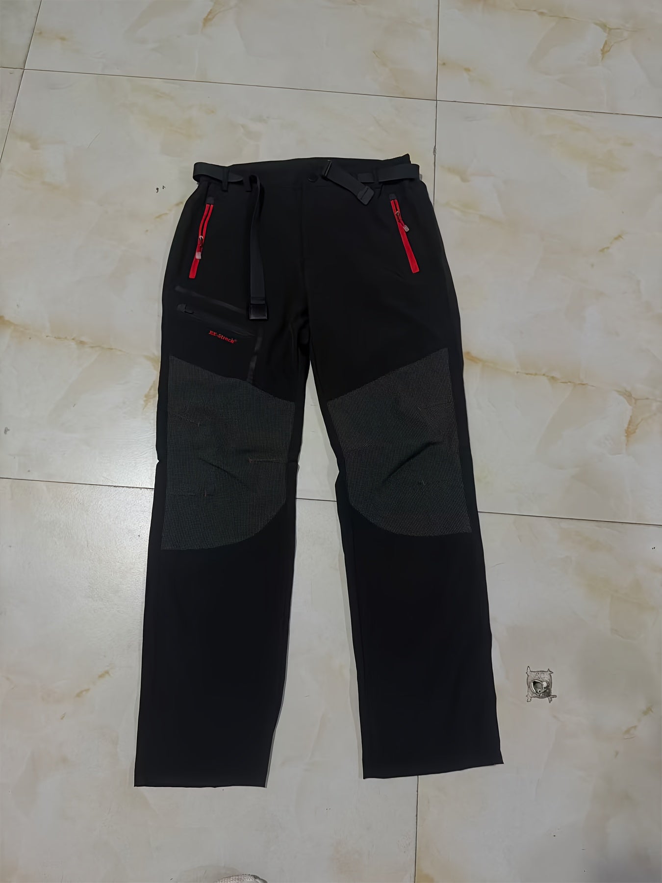 Men's Cargo Pants, Zippered Pockets, Insulated