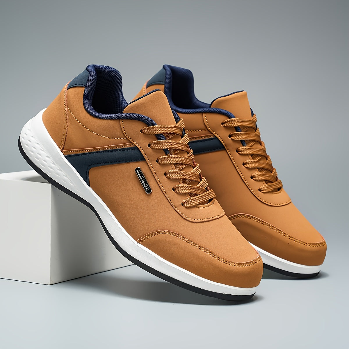 Men's Retro British Casual Shoes, Slip-On