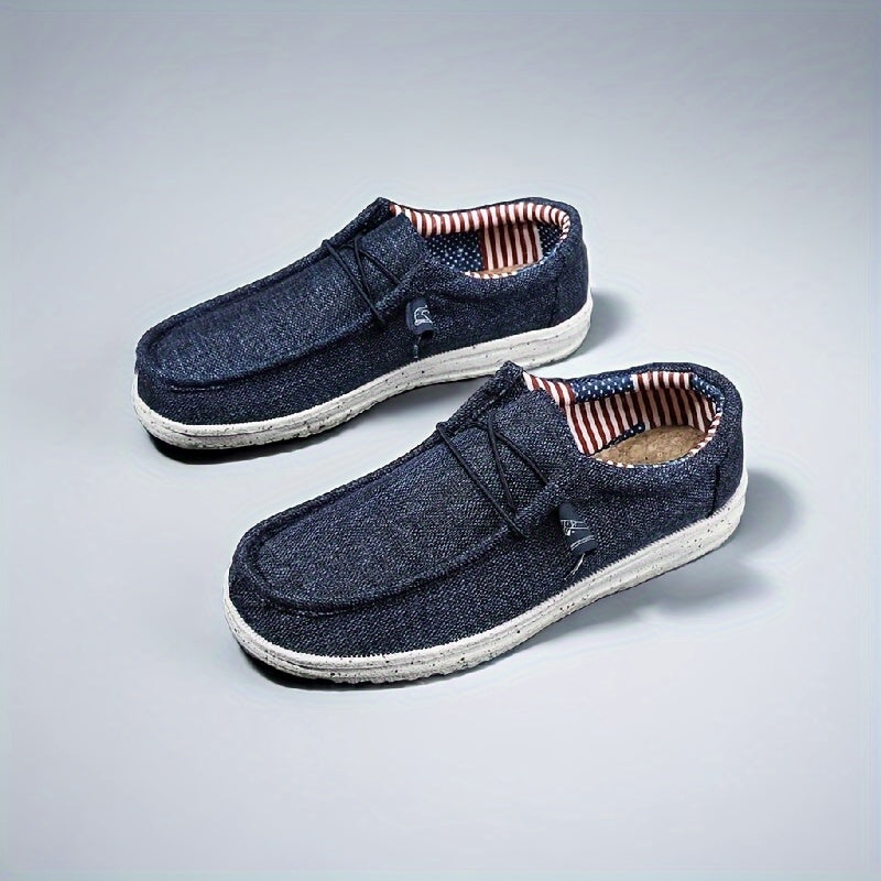 Men's Slip-On Loafer Sneakers, Breathable Lightweight