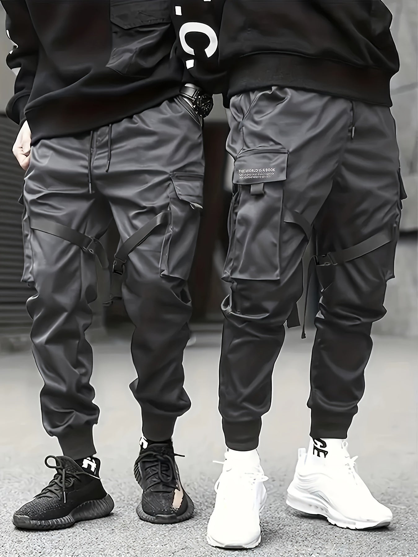 Men's Cargo Pants, Straight-Leg, Slim Multi-Pocket