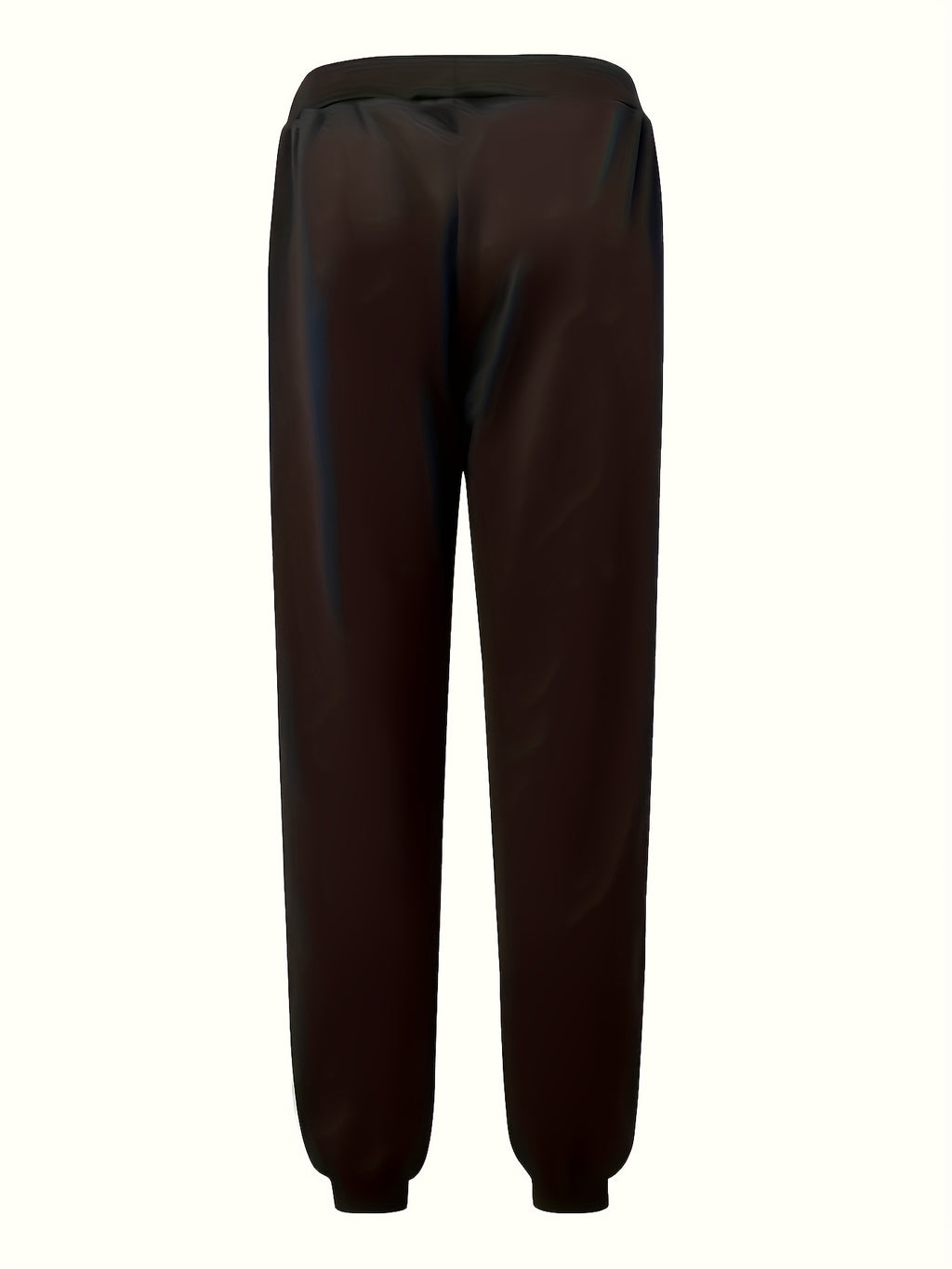 Men's Sports Joggers, Letter Print, Tapered
