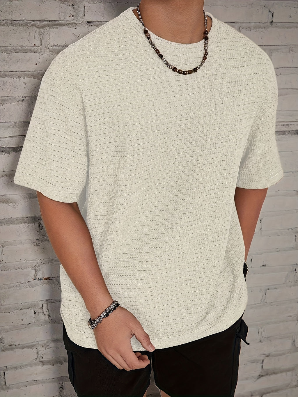 Men's Casual T-Shirt, Short-Sleeve