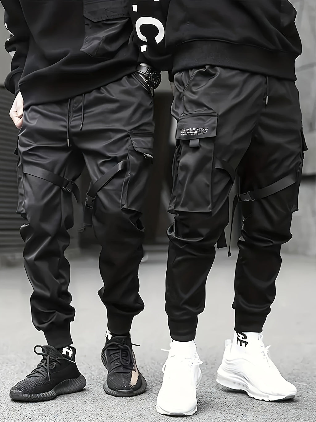 Men's Cargo Pants, Straight-Leg, Slim Multi-Pocket