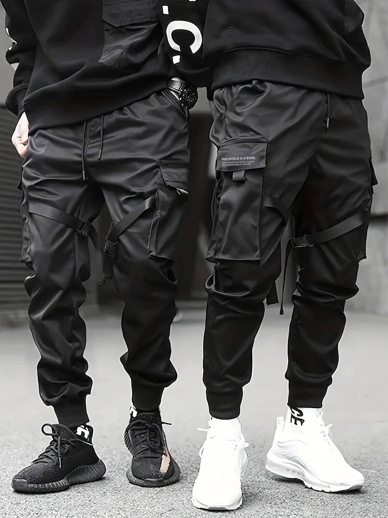 Men's Cargo Pants, Straight-Leg, Slim Multi-Pocket