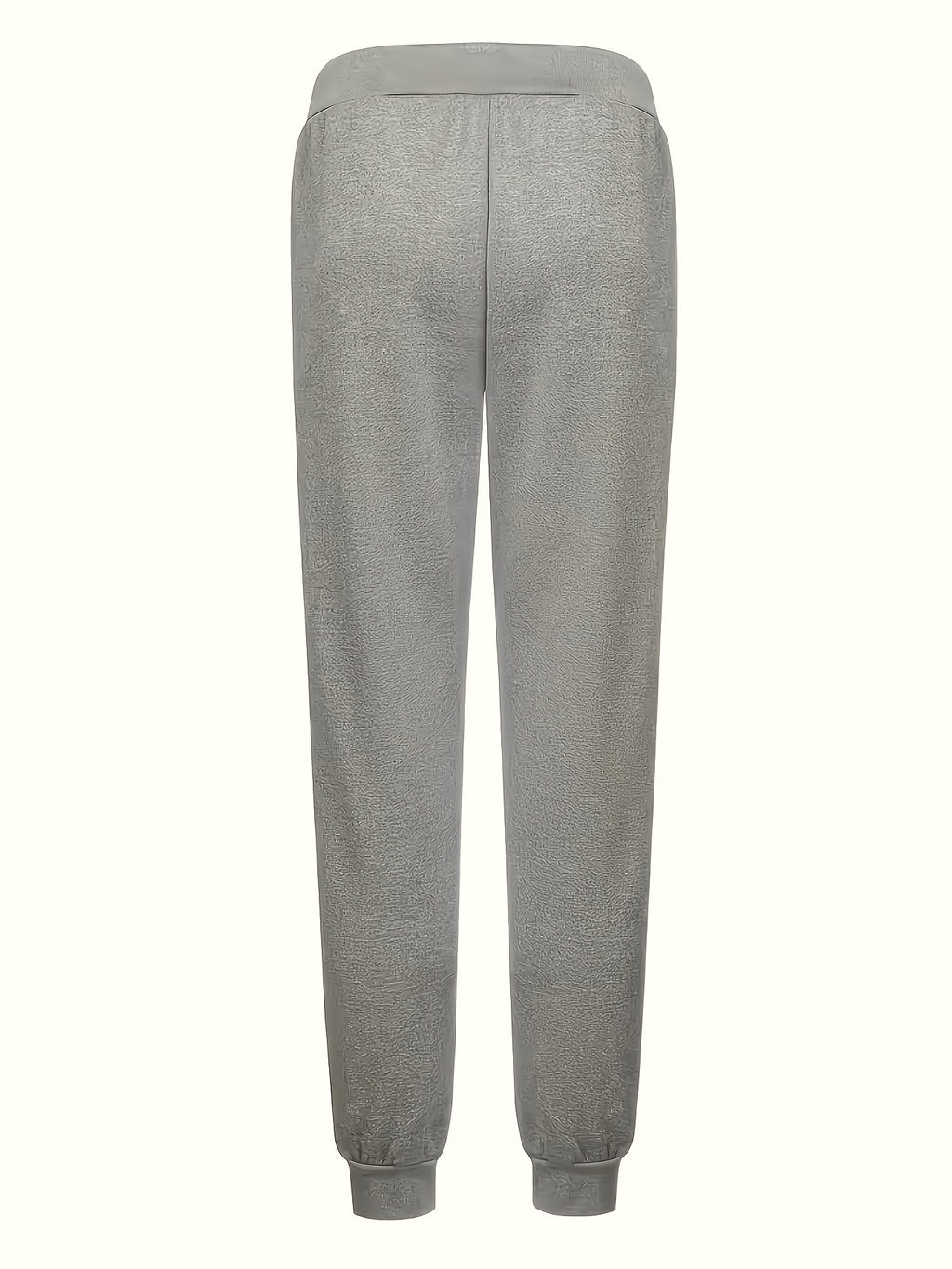 Men's Sports Joggers, Letter Print, Tapered