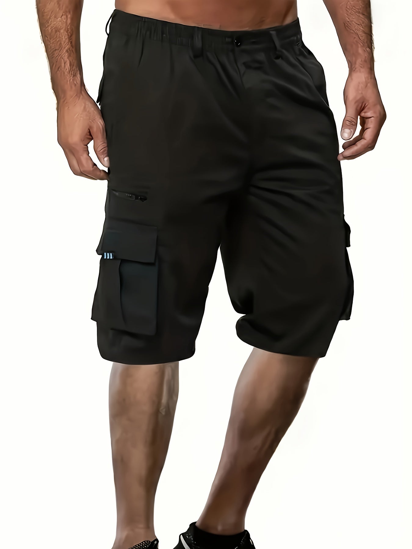 Men's Cargo Shorts, Straight-Leg, Outdoor Casual