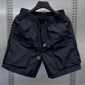 Men's Cargo Shorts, Multi-Pocket, Loose Straight-Leg Casual