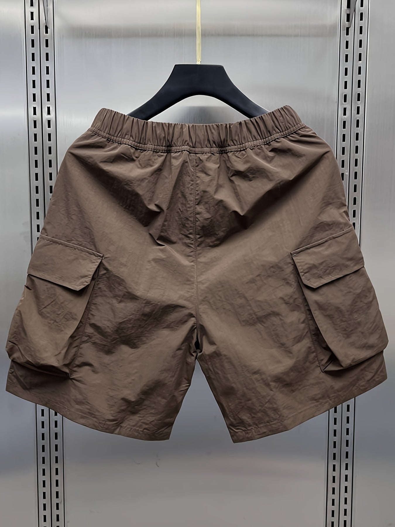 Men's Cargo Shorts, Multi-Pocket, Loose Straight-Leg Casual